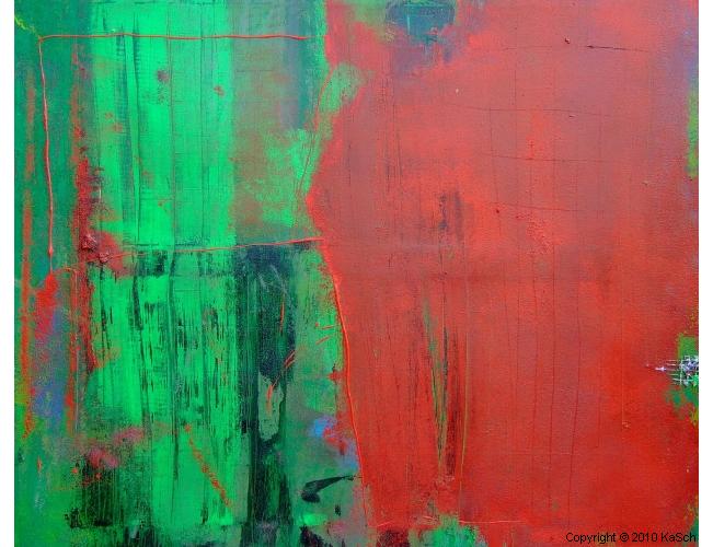 Karin Scholl Bochum moderne Kunst abstrakt Malerei Galerie Originale Gemlde groformatig Unikate schner wohnen Sardinien grn rot hellgrn neongrn blau azur Moos Gras Natur abendrot 