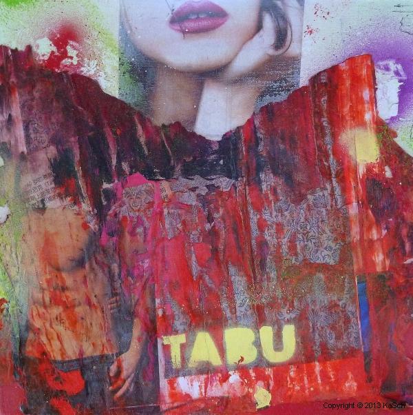 Karin Scholl Bochum moderne Kunst abstrakt Malerei Galerie Originale Gemlde groformatig Unikate schner wohnen Mdchen Akt Jeans Mund Lippen Lila Pink Hellgrn Apfelgrn